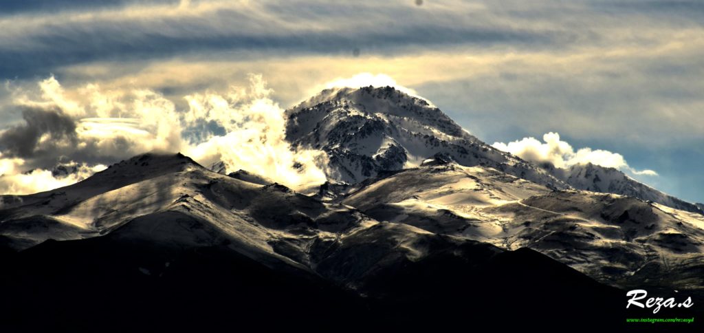 Sabalan peak 